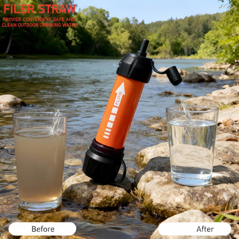 Water Purification Straw - Depuratore d'acqua portatile di emergenza per