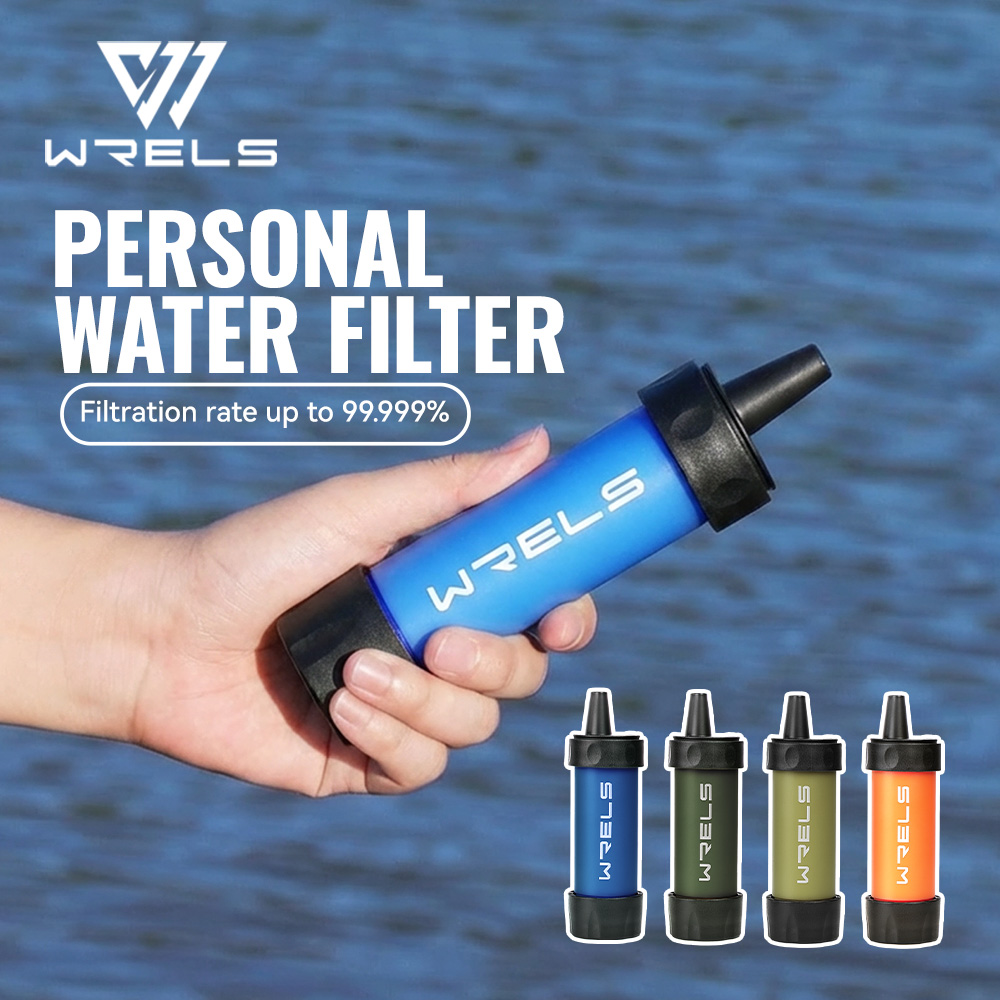 Water Purification Straw - WRELS Purificatore d'Acqua Portatile per Esterni,