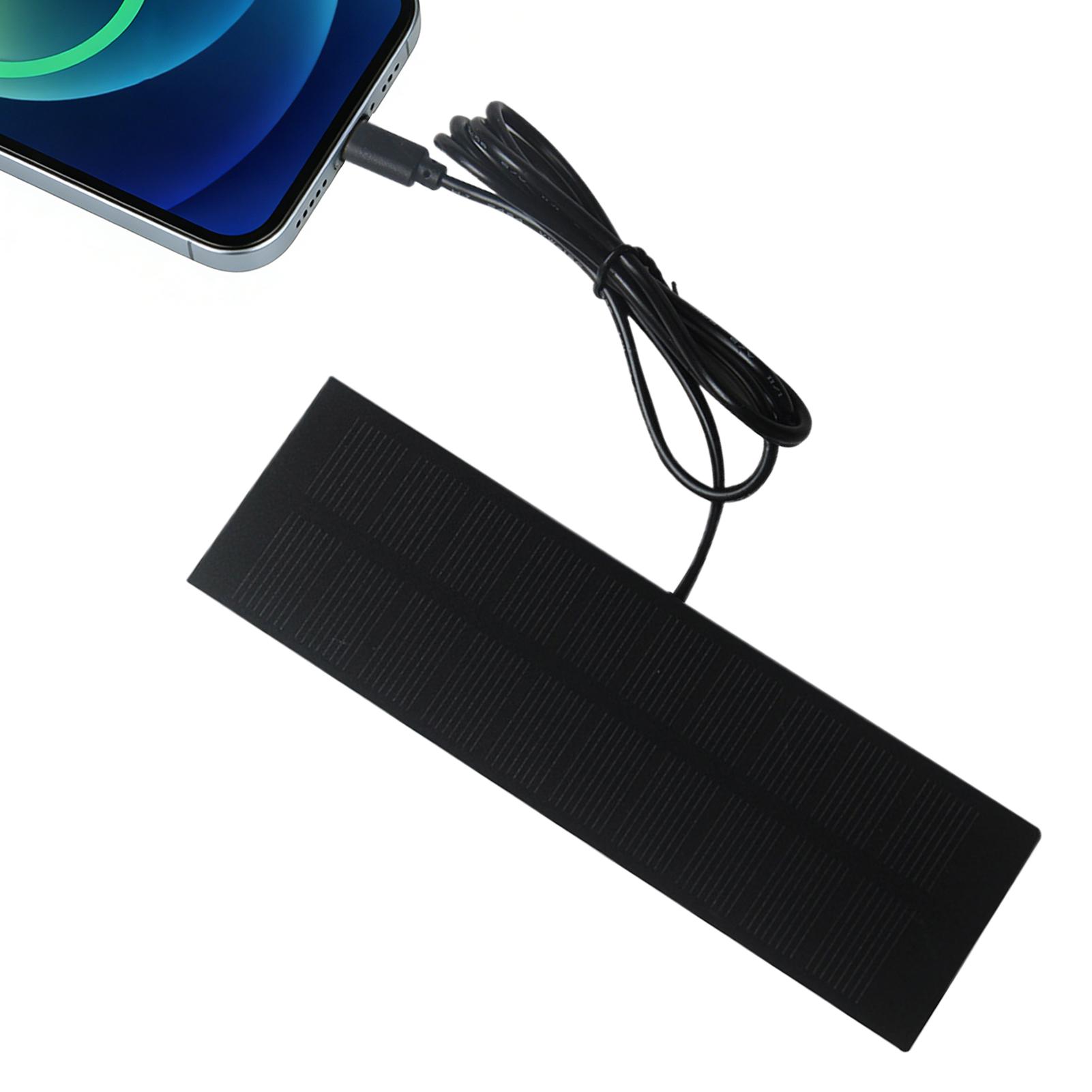 Solar Emergency Charger - Caricatore Solare 5W 5V con Uscita