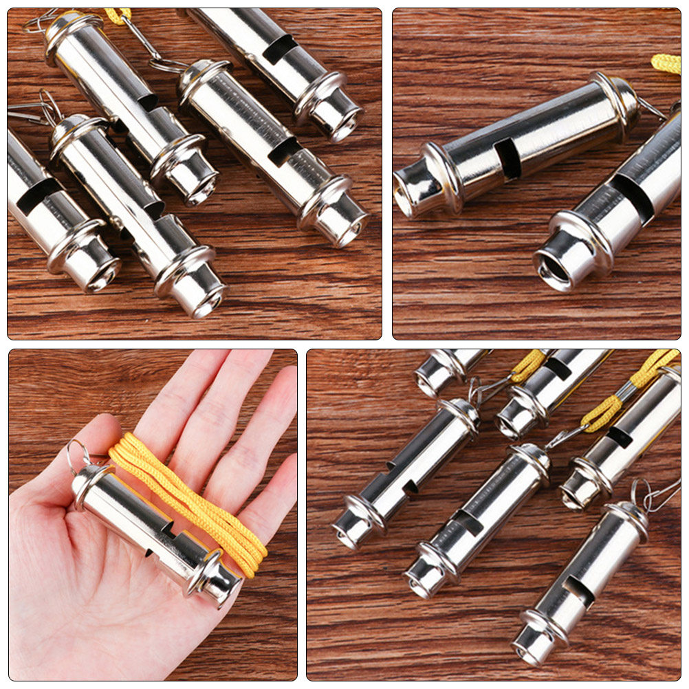 Emergency Whistle Loud - 3 Pezzi di Fischietti Portatili per