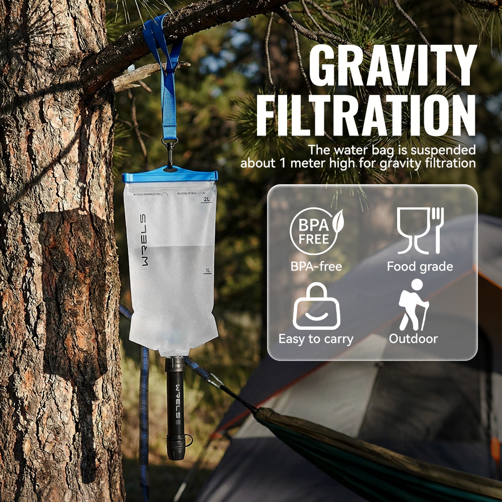 WRELS Purificatore d'Acqua Por - Water Purification Straw recensione e prezzo
