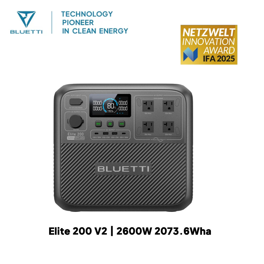 【Rinnovato】BLUETTI Elite 200 V - Solar Emergency Charger recensione e prezzo