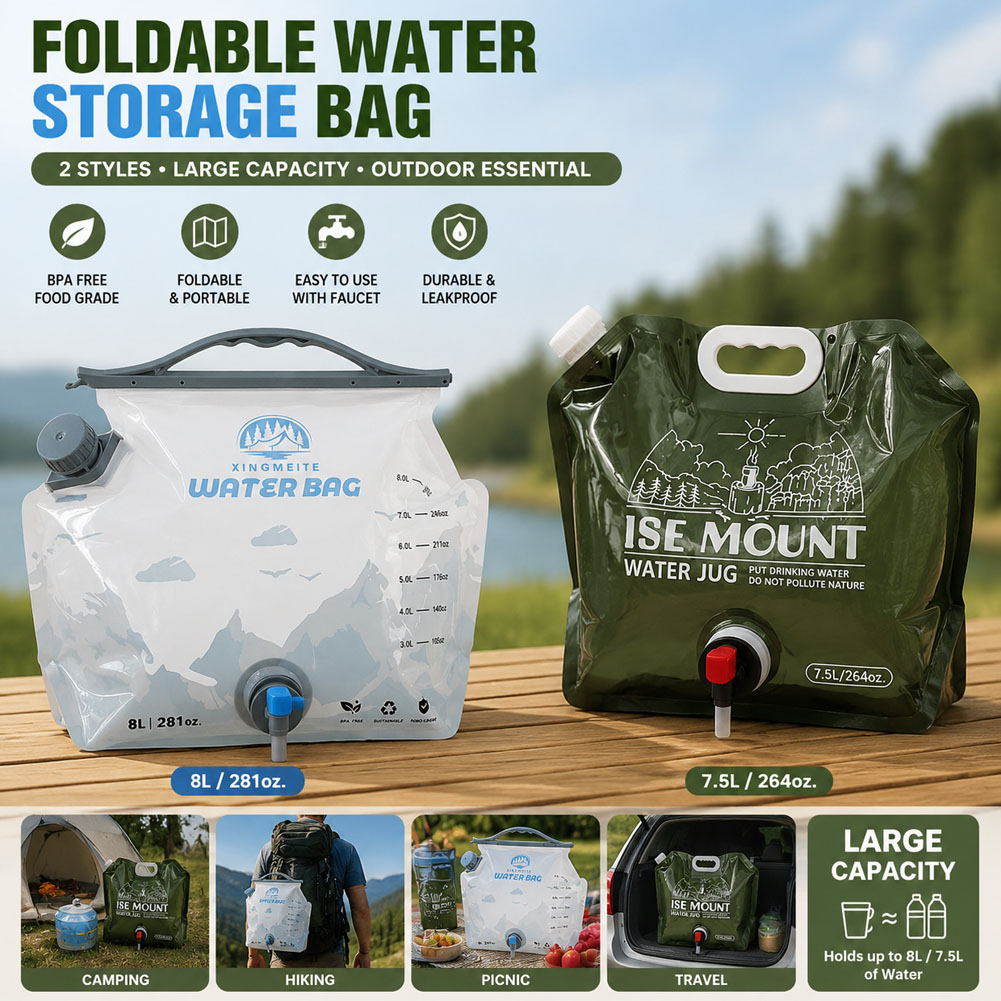 Contenitore d'acqua pieghevole - Water Bag Collapsible recensione e prezzo